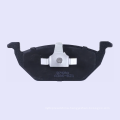 D768 wear sensor can be fixed front brake pad semi-metallic black brake pad for volkswagen